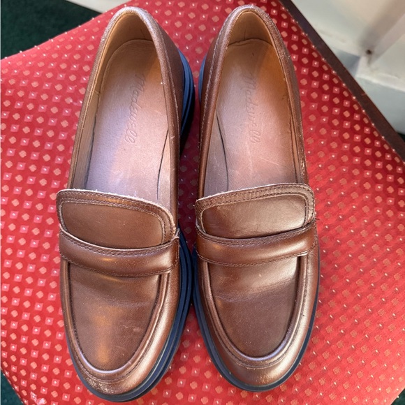 MADEWELL - Chunky Brown Loafers - Picture 2 of 5